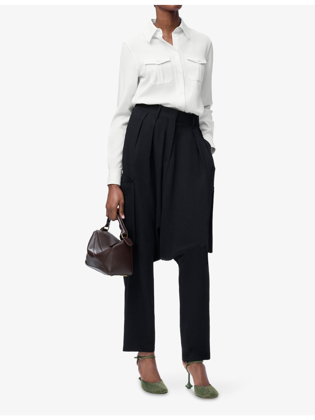 Patch-Pocket Regular-Fit Woven Shirt - 2