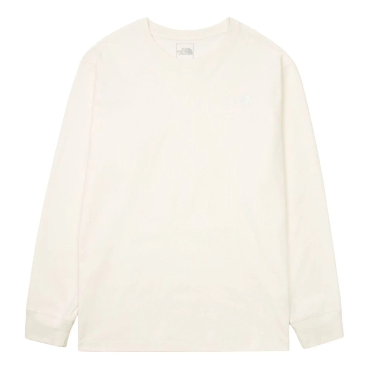 THE NORTH FACE Cotton Long Sleeved Top 'Off White' NF0A8GU6-QLI - 1