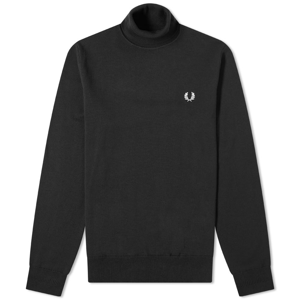 Fred Perry Roll Neck Knit - 1