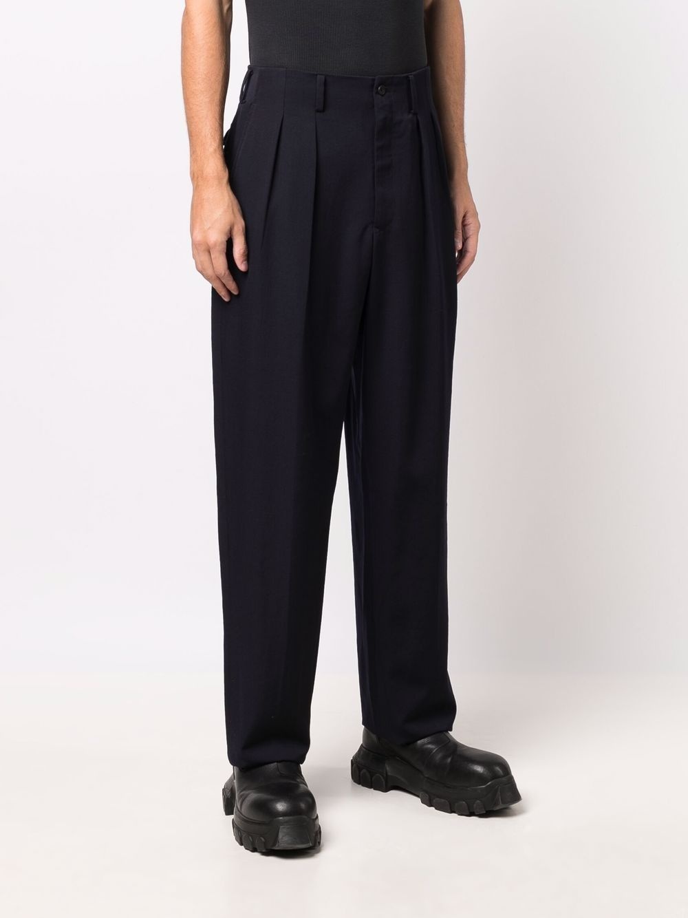 oversize tapered trousers - 3