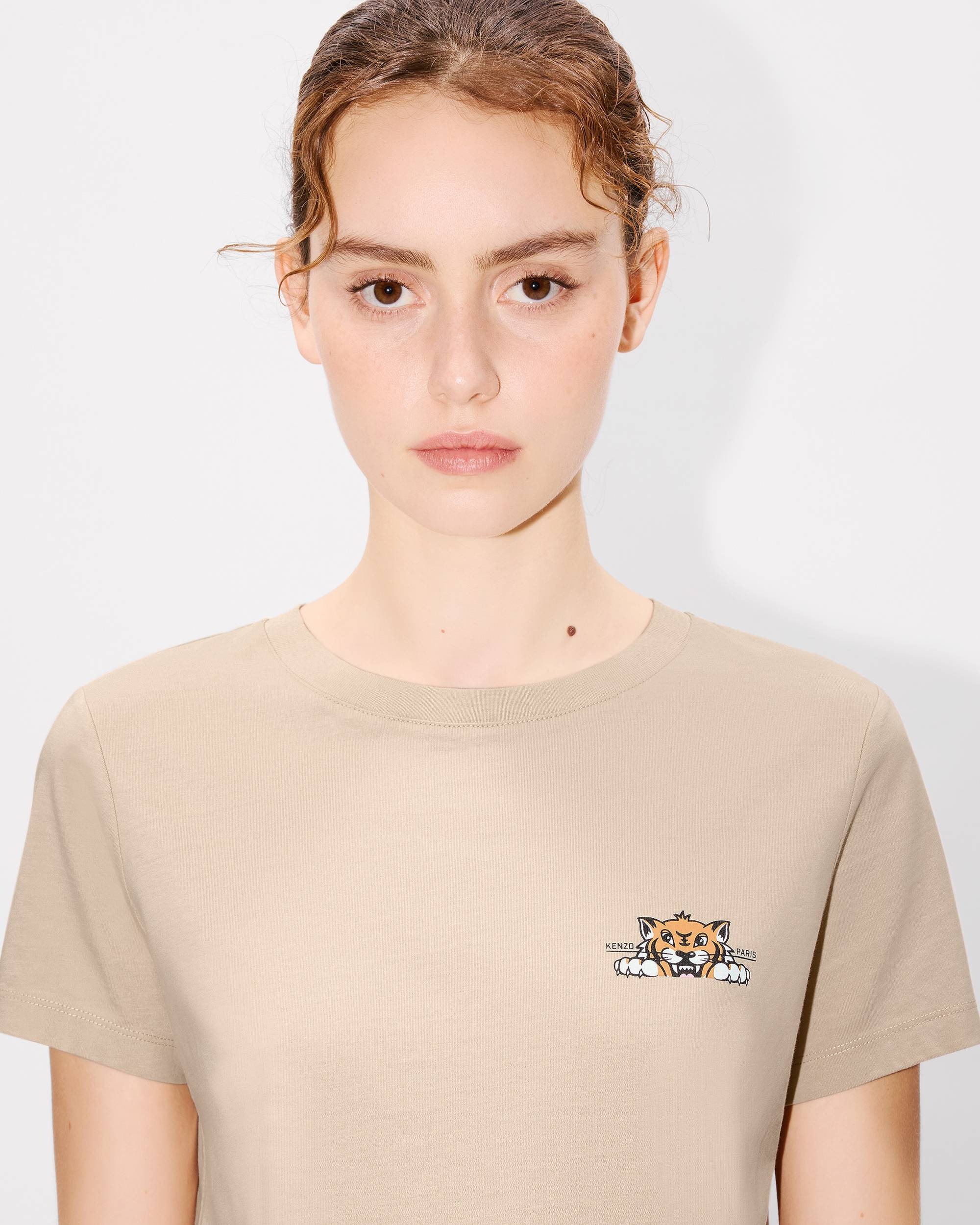'KENZO Happy Tiger' T-shirt in cotton - 6
