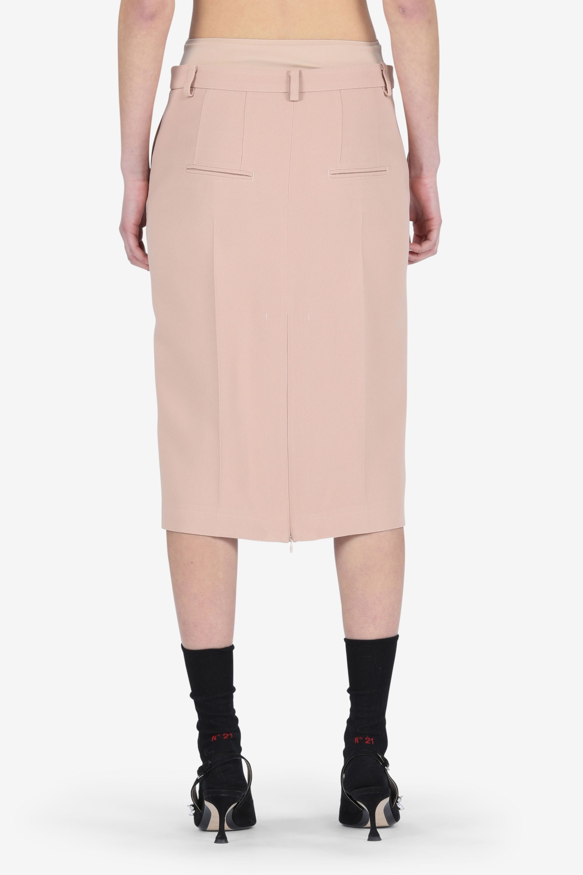 TAILORED PENCIL SKIRT - 2