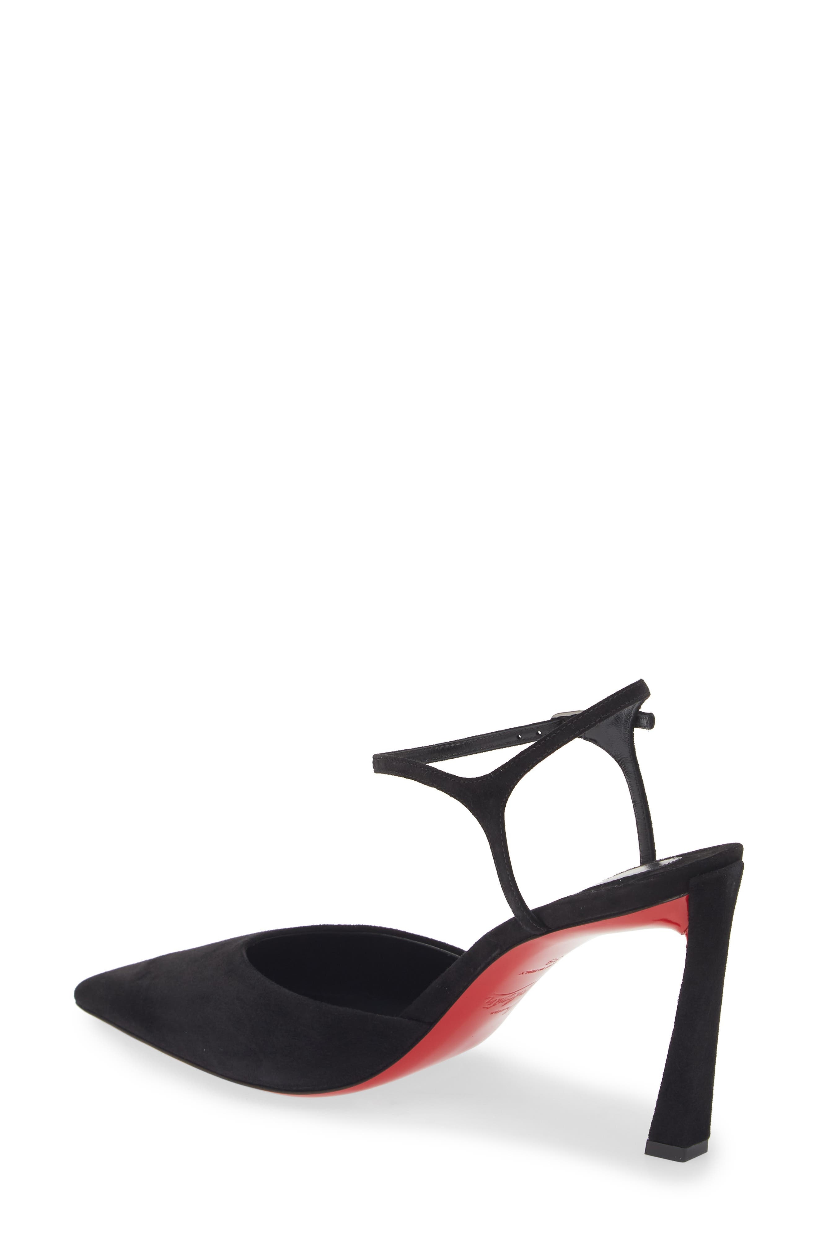 Christian Louboutin Condora Riviera Ankle Strap Pump in Black/Lin Black at Nordstrom - 2
