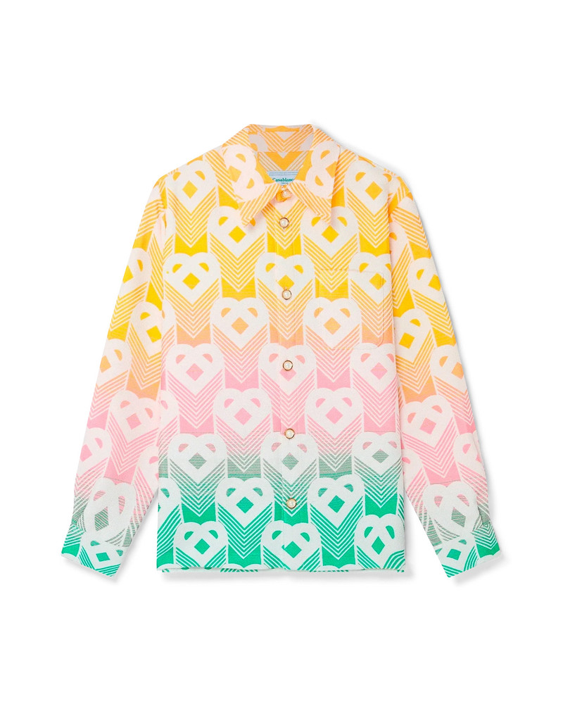 Gradient Heart Shacket - 1