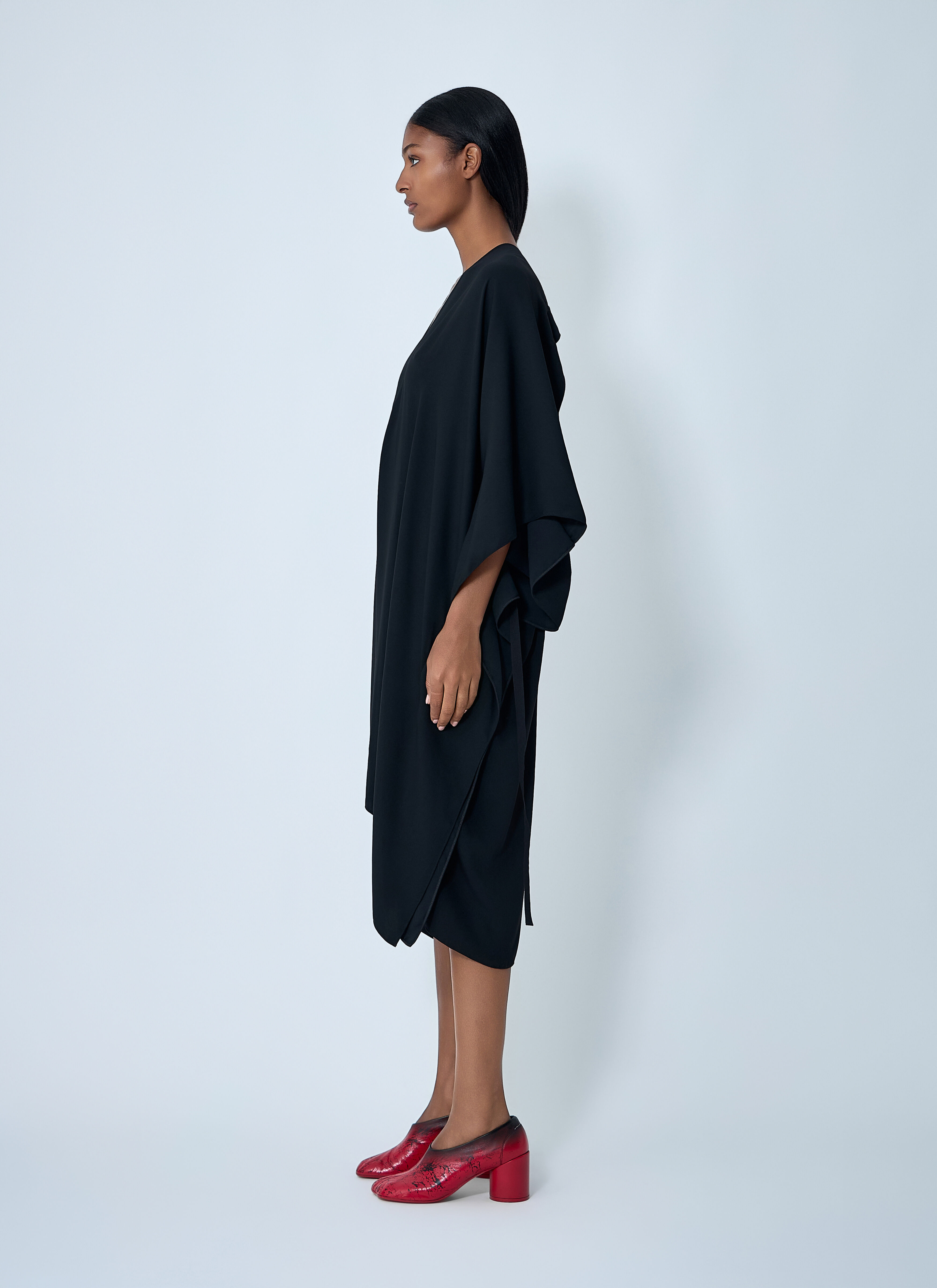 Midi Draped Dress - 3