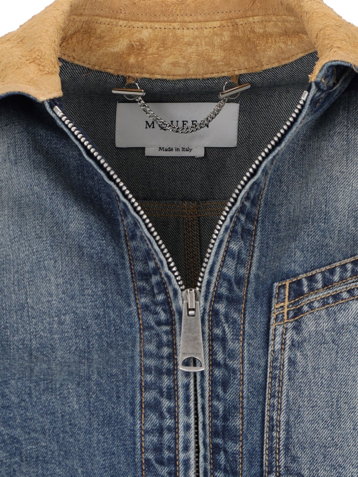 DENIM ZIP JACKET - 3