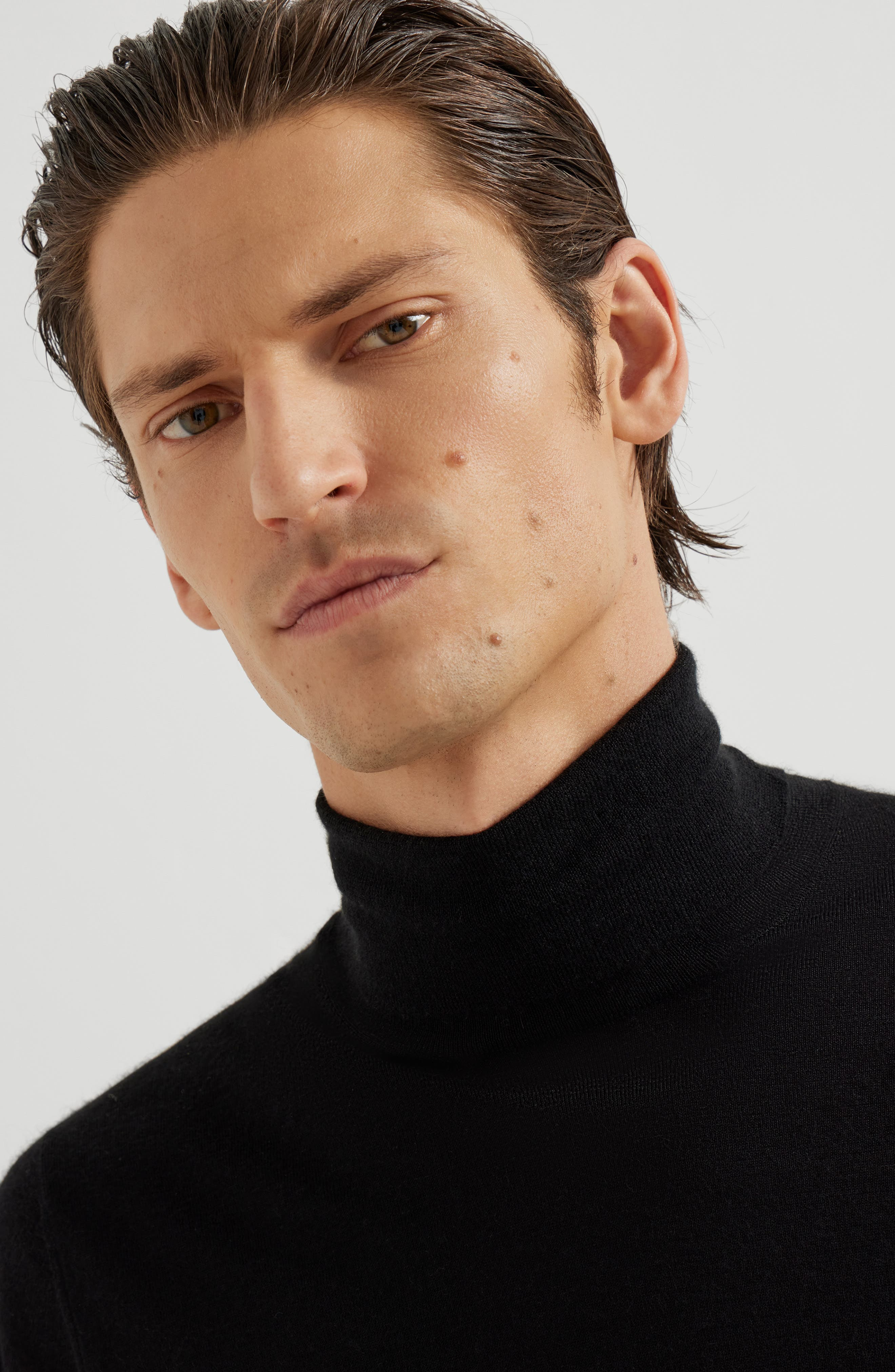 Brunello Cucinelli Cashmere and silk lightweight sweater in Black at Nordstrom - 4