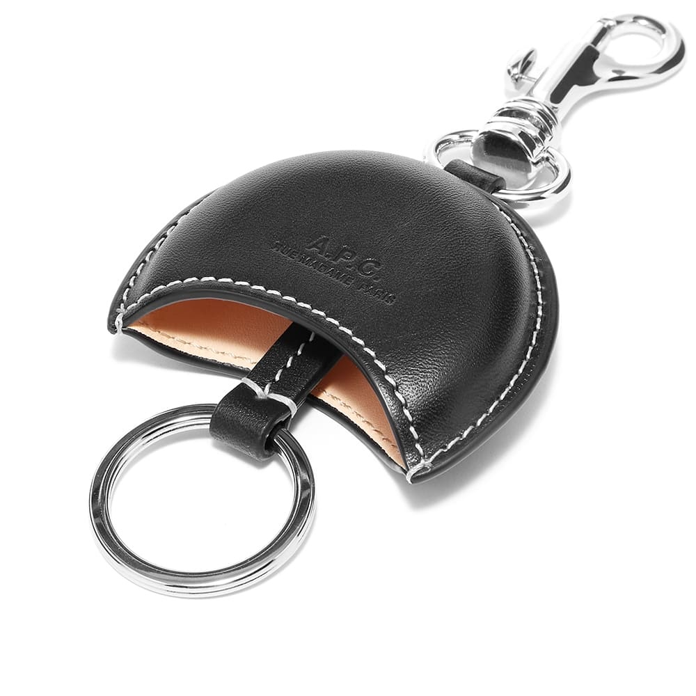 A.P.C. Ambre Leather Keyring - 3