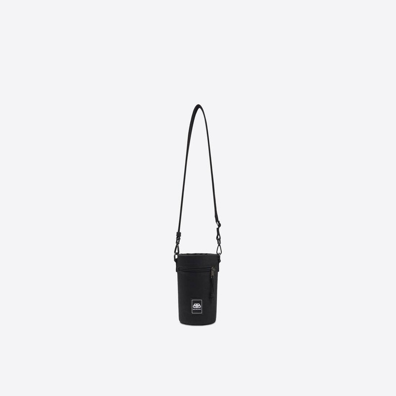 BALENCIAGA Men's Weekend Bottle Holder in Black outlook