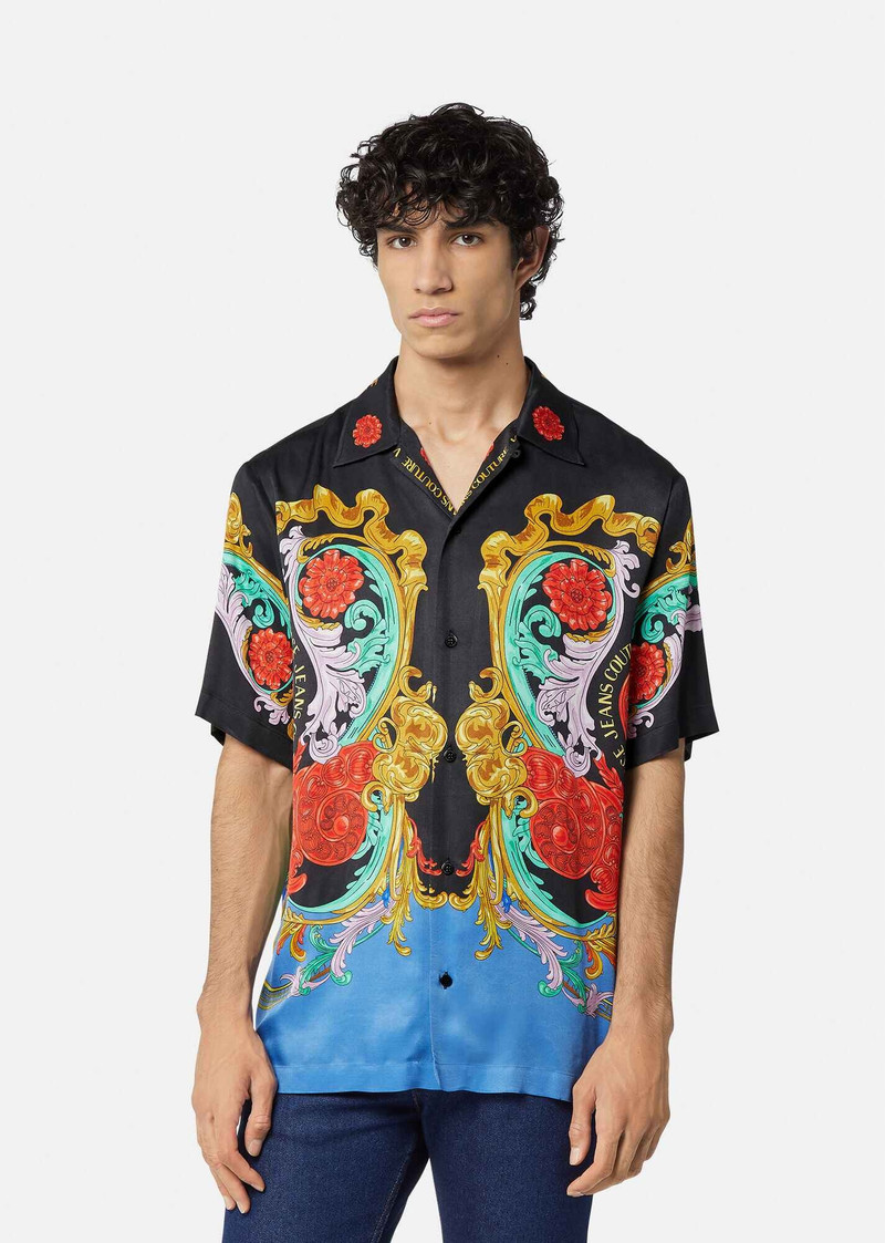 VERSACE JEANS COUTURE Sun Flower Garland Shirt outlook