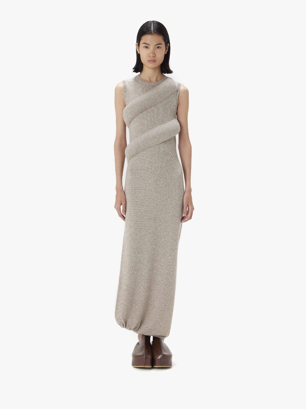JW Anderson PADDED TWISTED TANK DRESS | REVERSIBLE