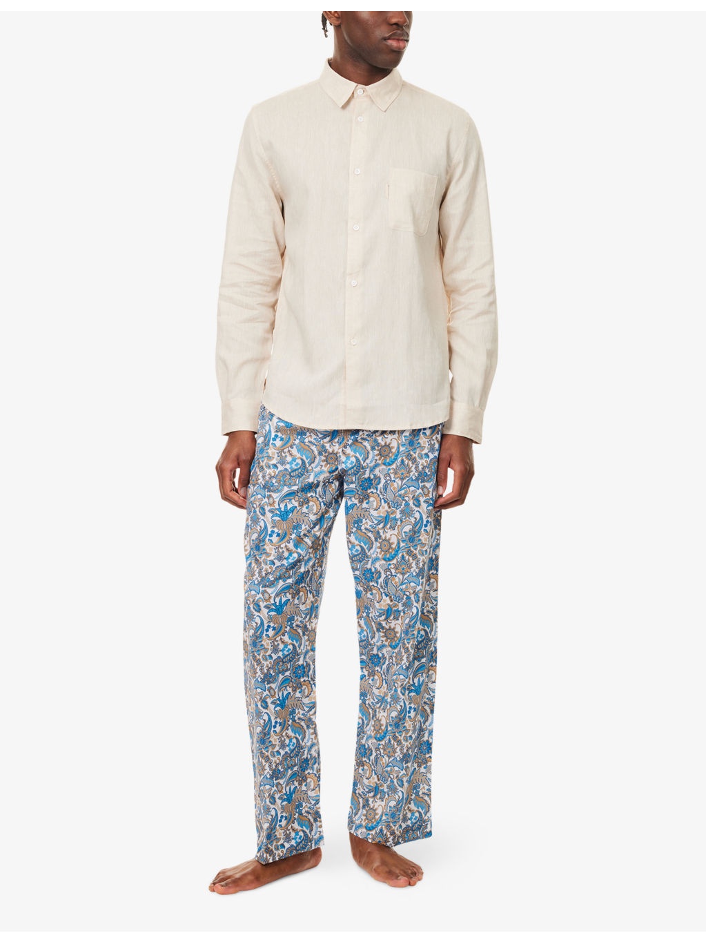 Monaco Long-Sleeve Linen Shirt - 2