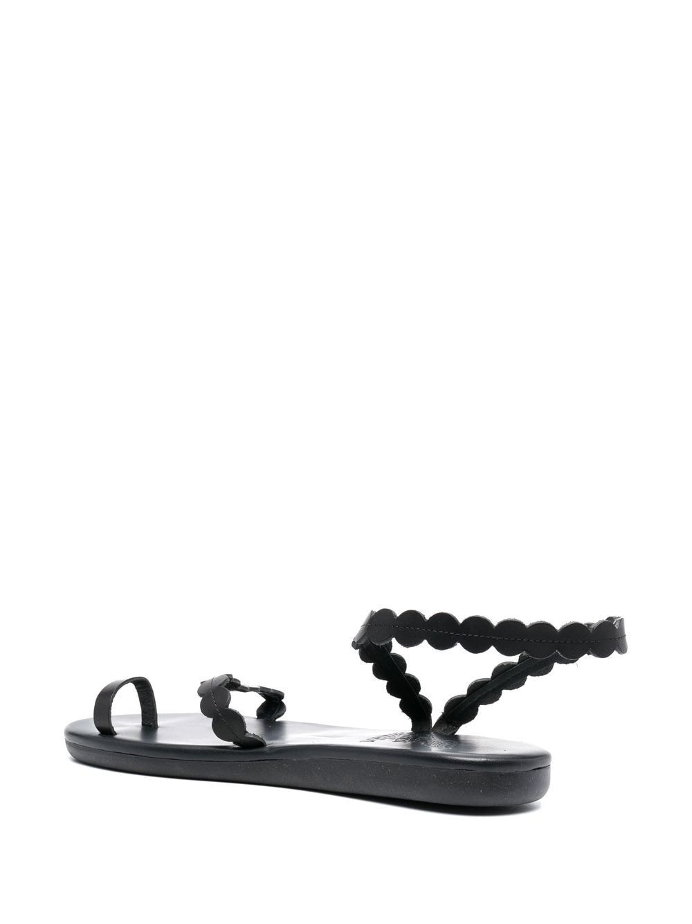 leather toe-strap sandals - 3