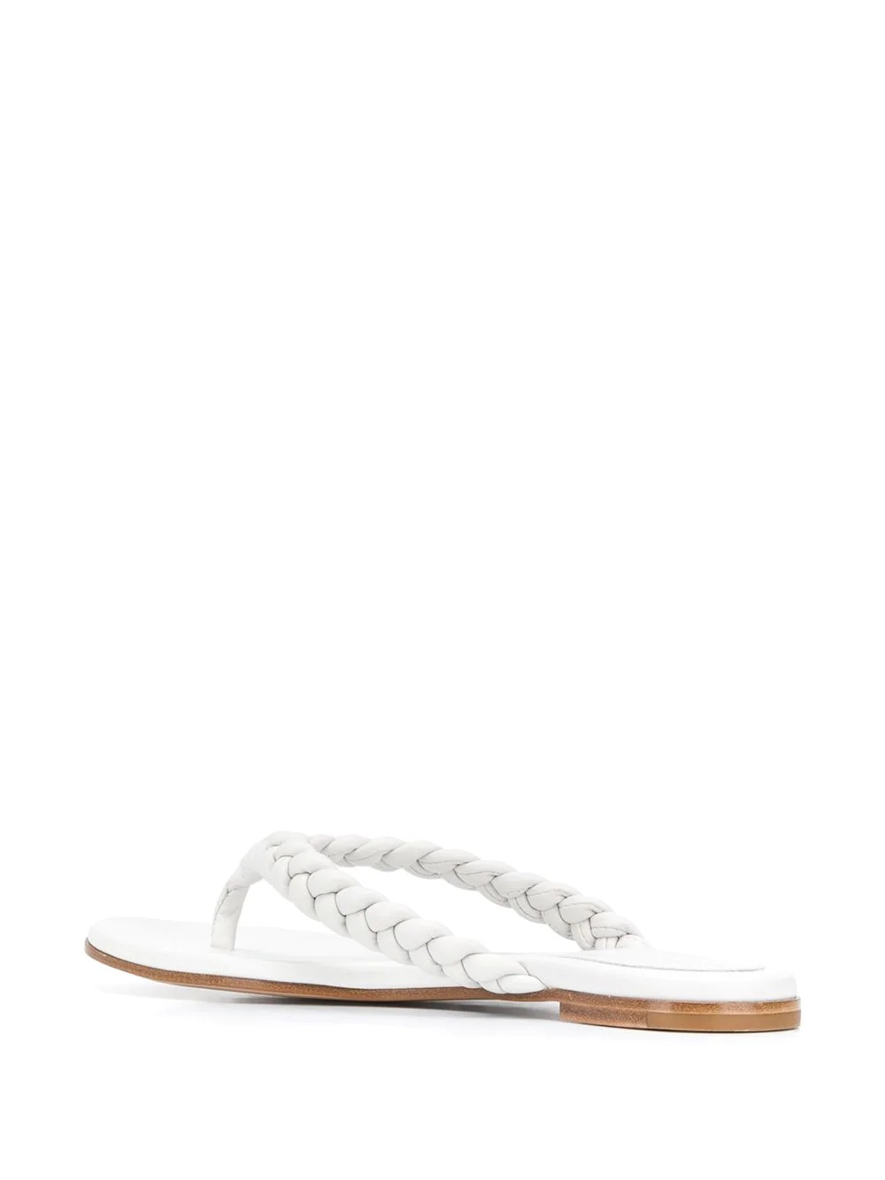 Gianvito Rossi Braided Flip Flops | REVERSIBLE