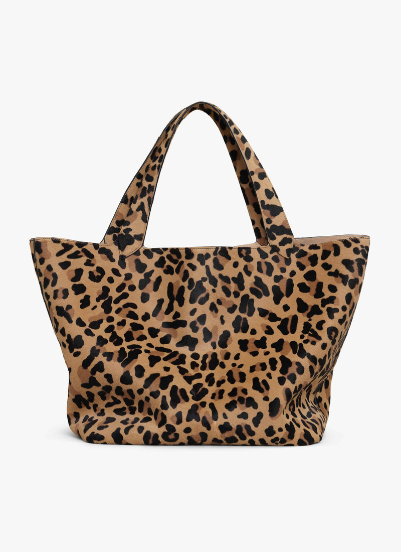 LE CABAS BAG IN LEOPARD HAIRCALF 1