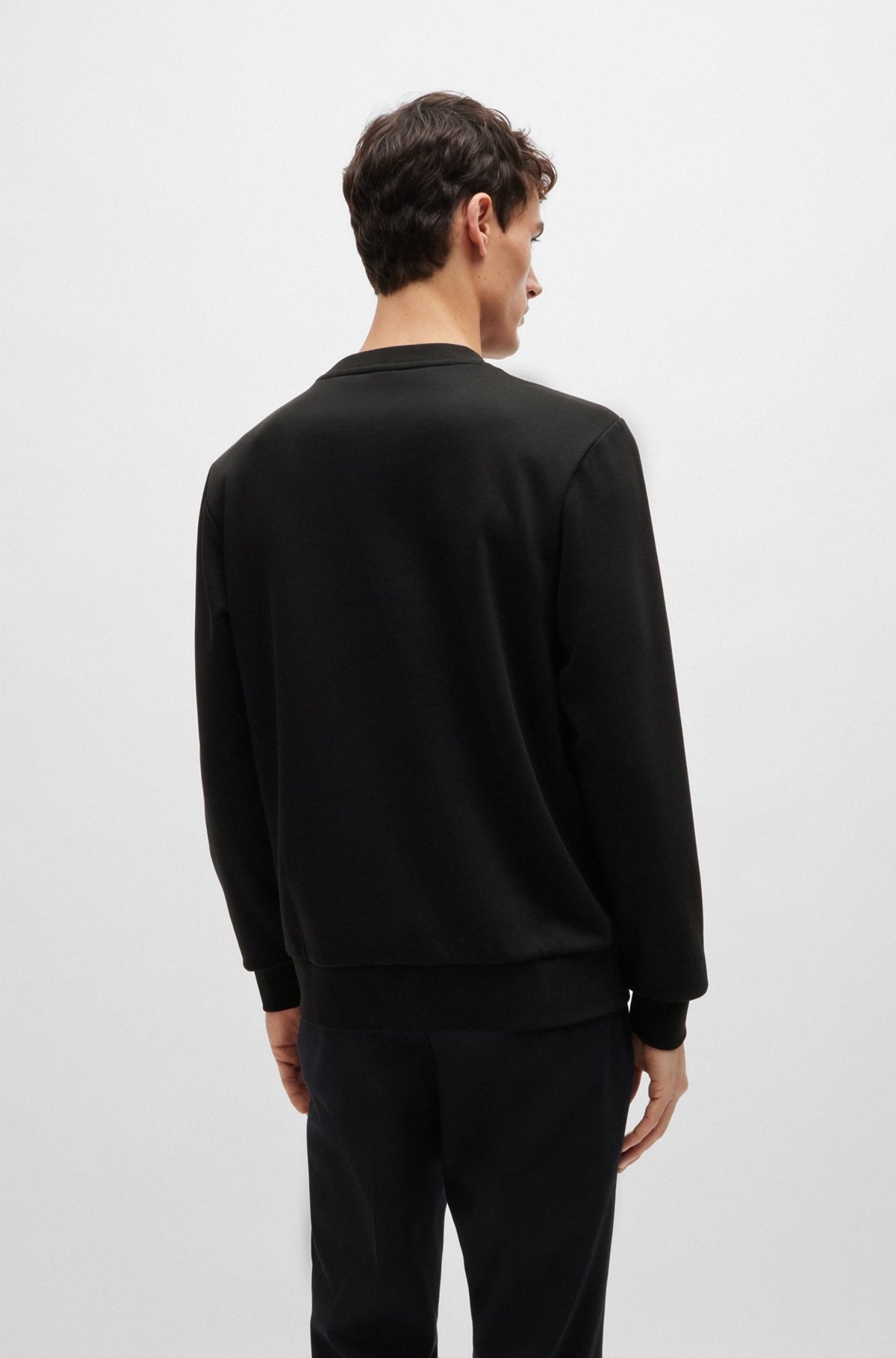RELAXED-FIT COTTON-TERRY SWEATSHIRT WITH LOGO ARTWORK - 5
