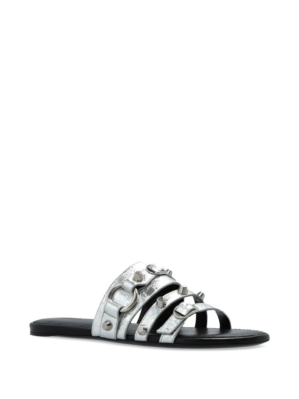 buckle-detail slides - 2