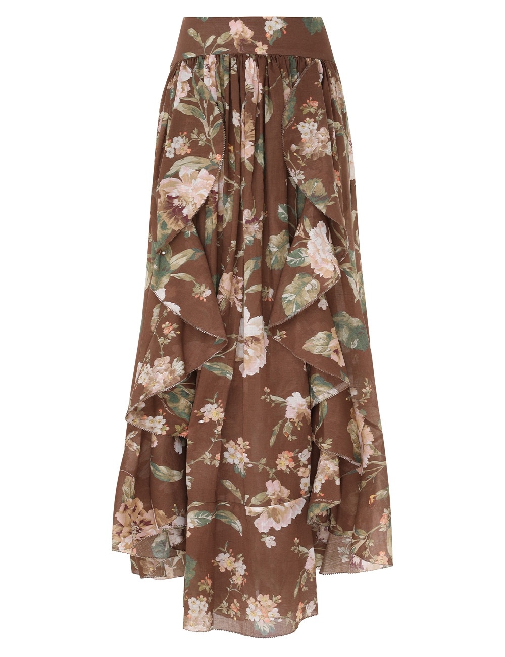 ACACIA RUFFLE MAXI SKIRT - 1