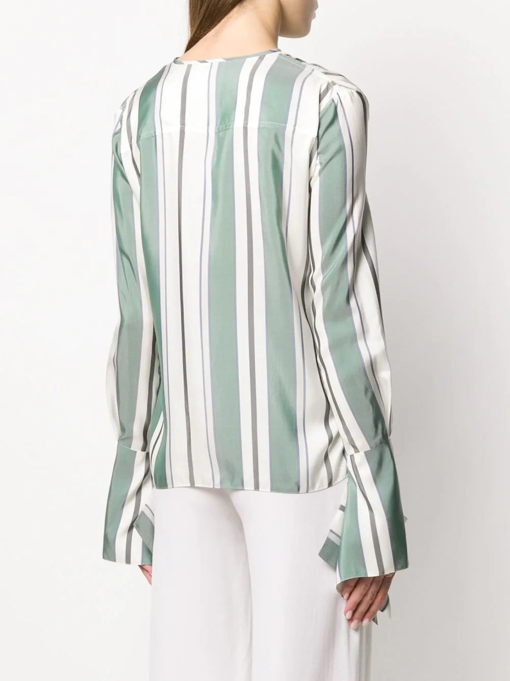 awning stripe blouse - 4