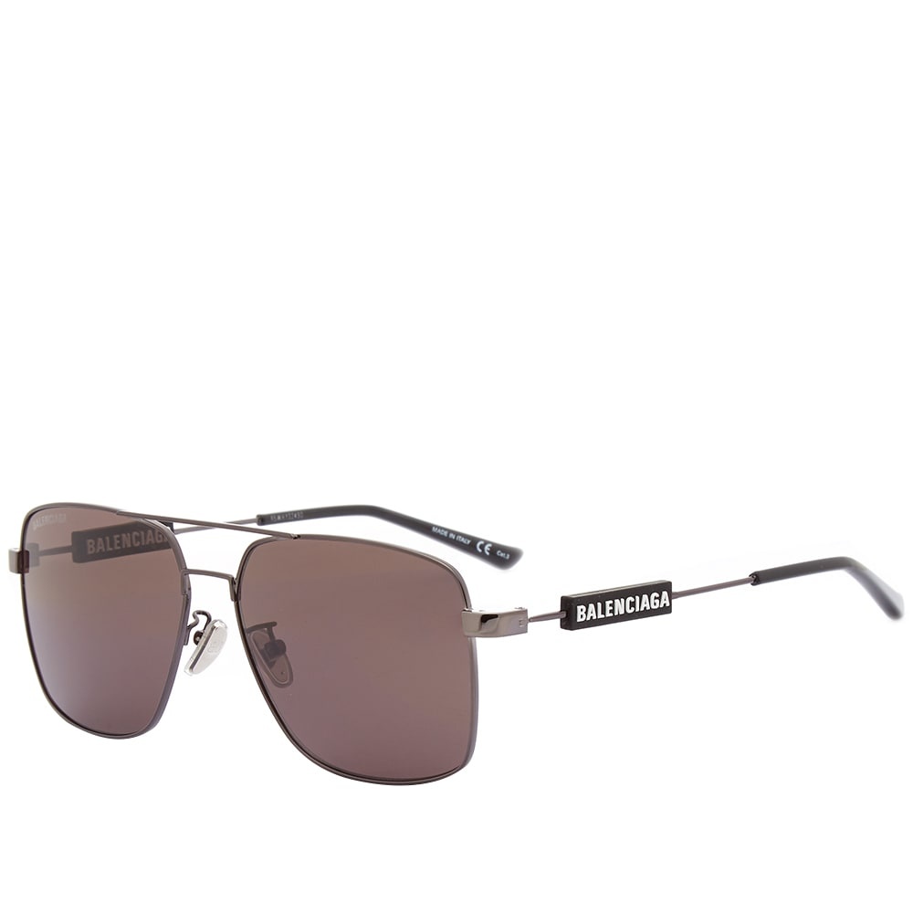 Balenciaga Tag Metal Sunglasses - 1