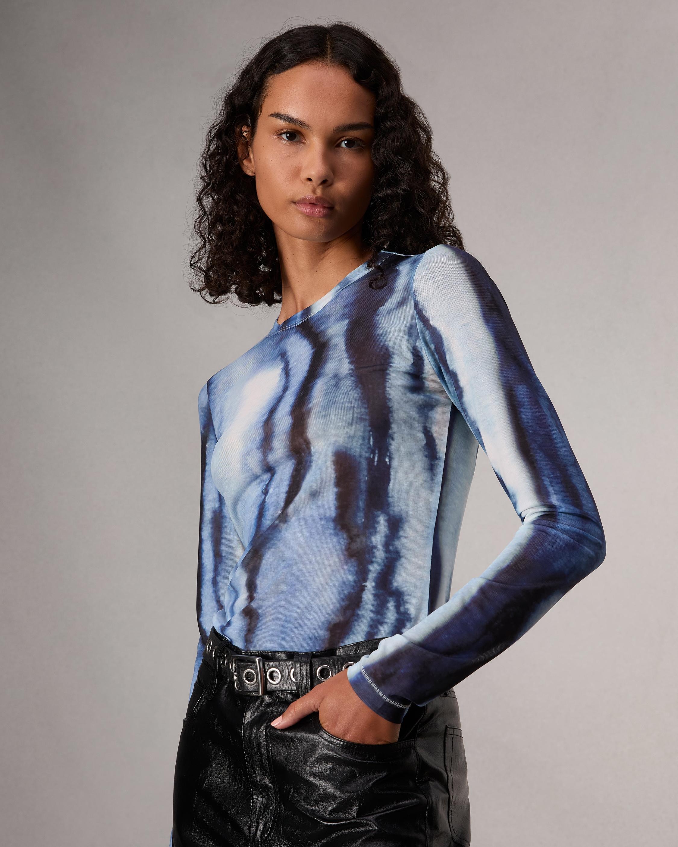 Yana Stretch Mesh T-Shirt - 2