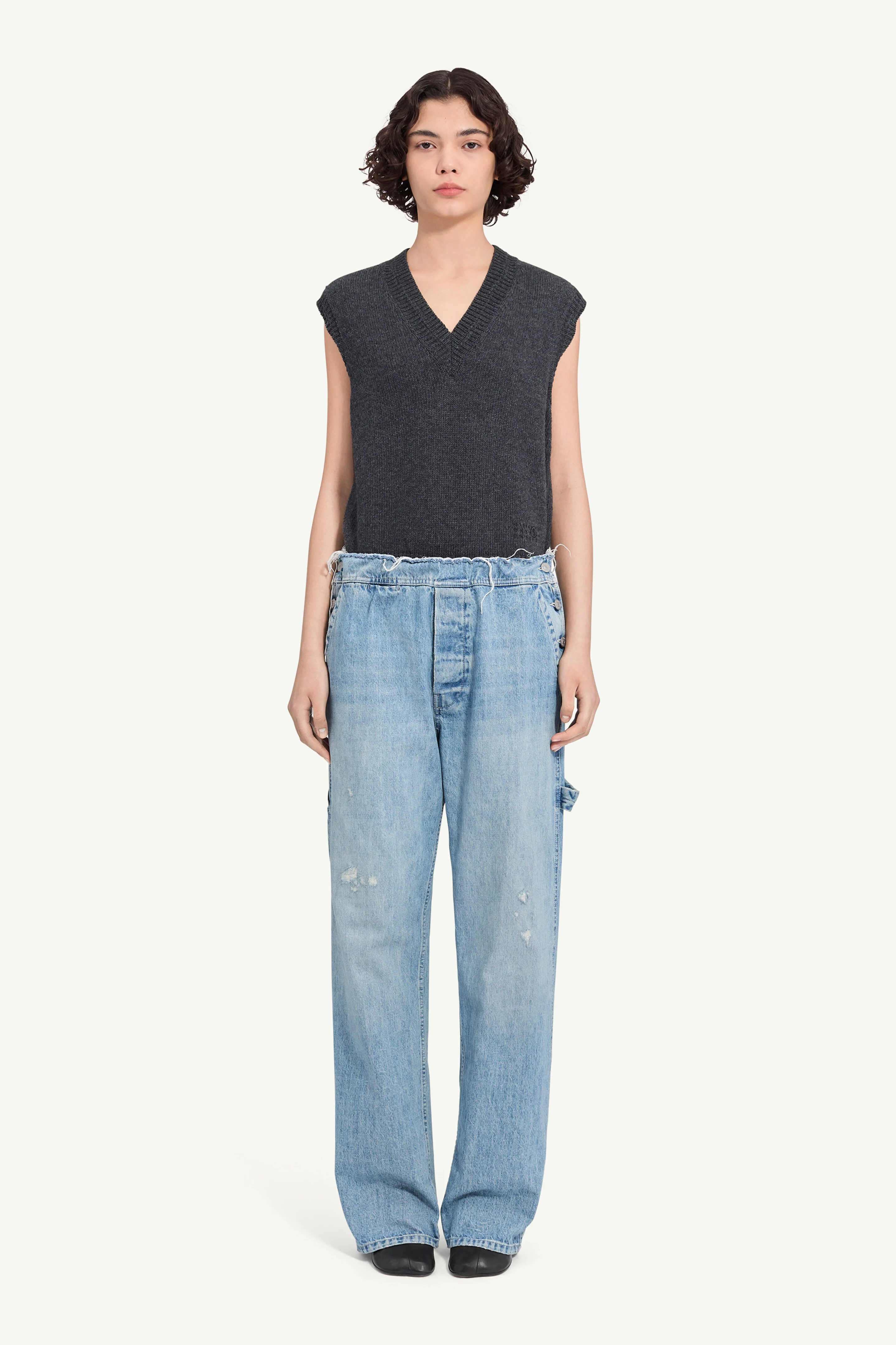 Wide-leg jeans - 1