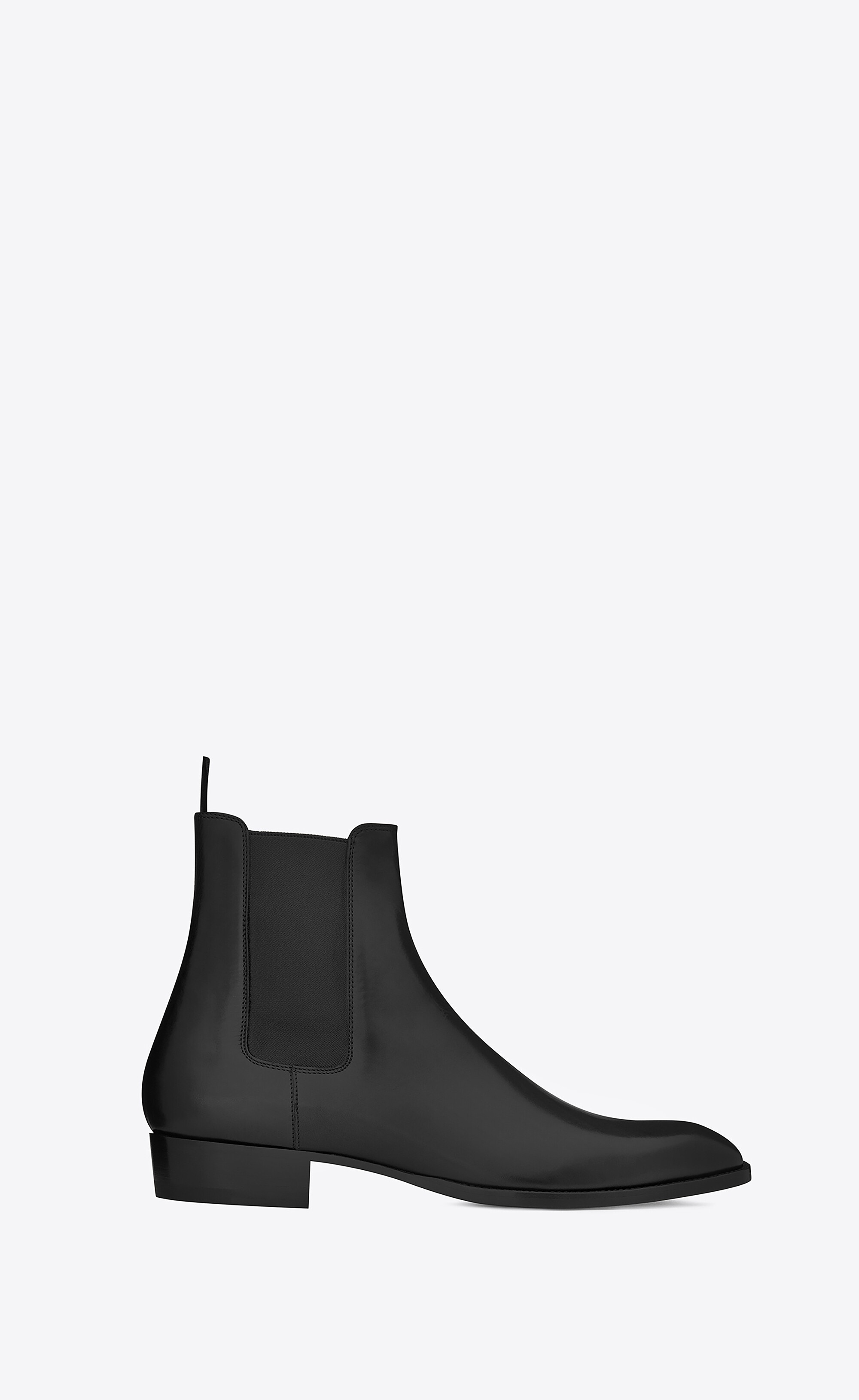 wyatt chelsea boots in smooth leather - 1