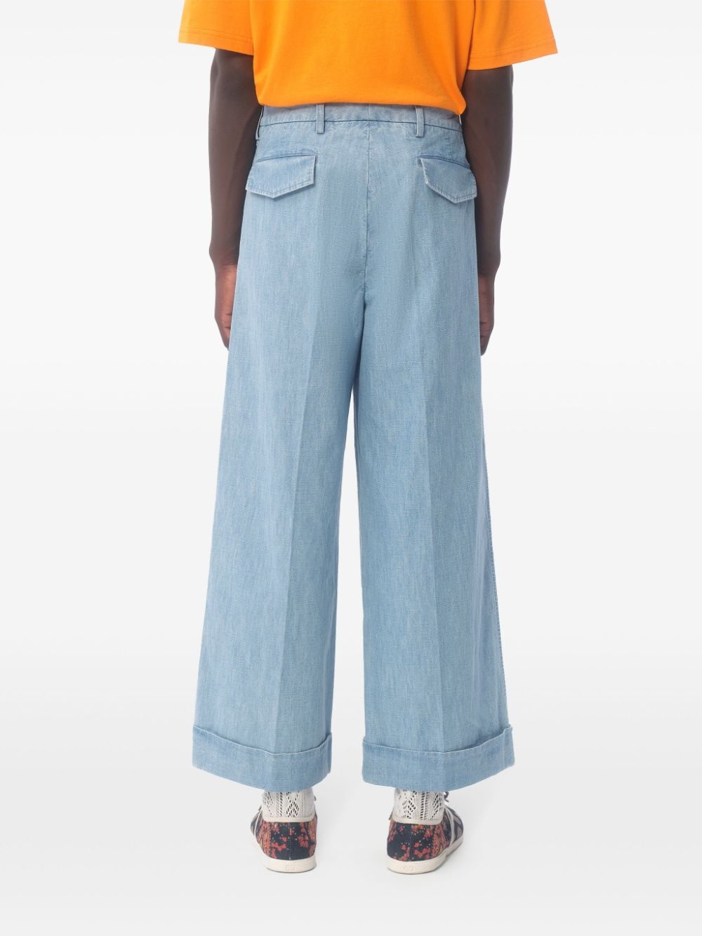 cuffed jeans - 4