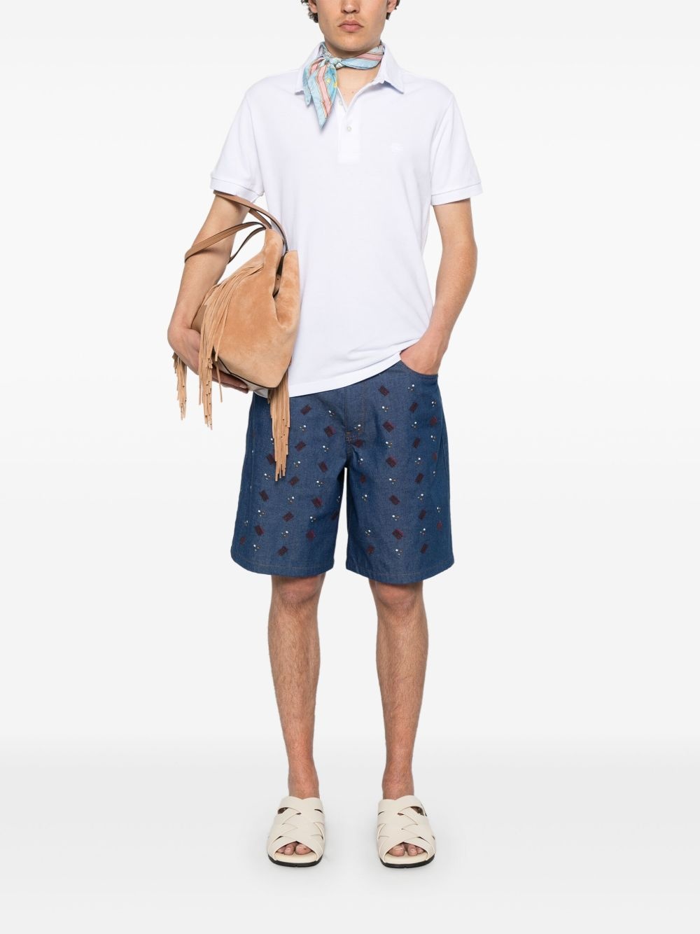 cotton polo shirt - 2