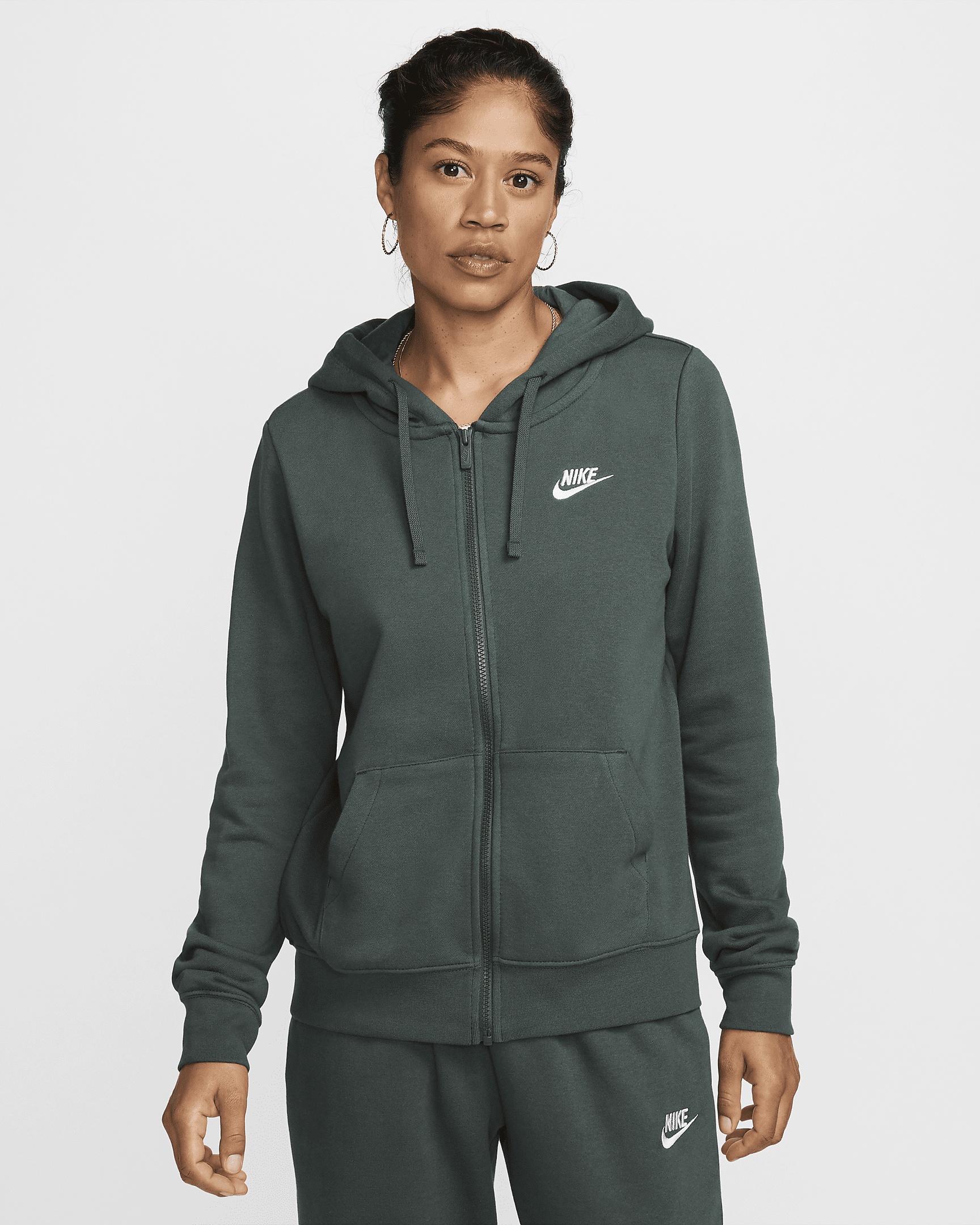 Nike Sportswear Club Fleece Women's Full-Zip Hoodie - 1