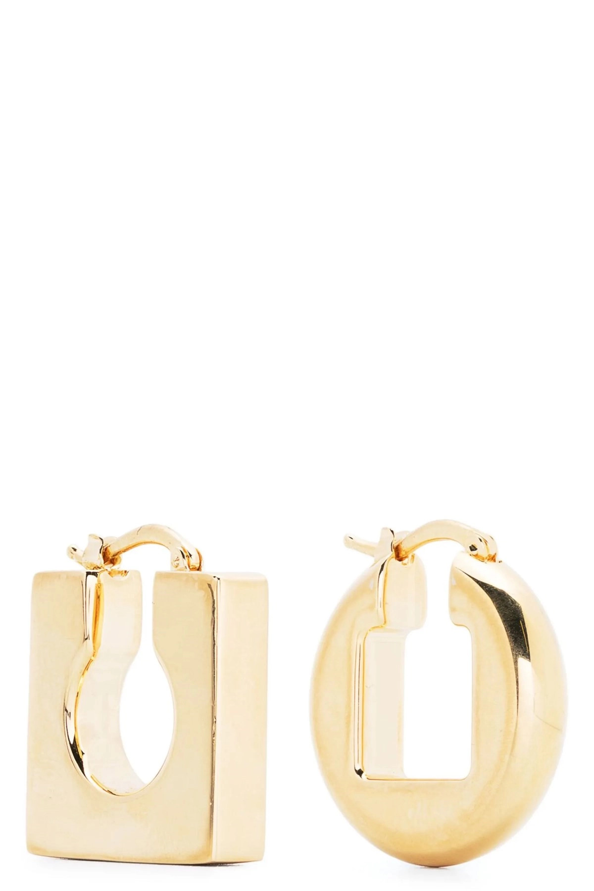 'Les Boucles Rond Carré' earrings - 1
