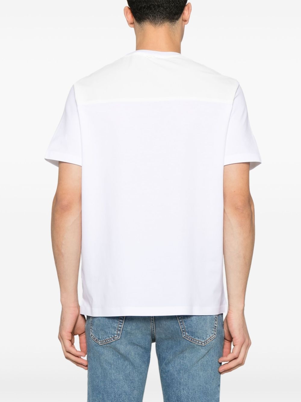 logo-debossed T-shirt - 3