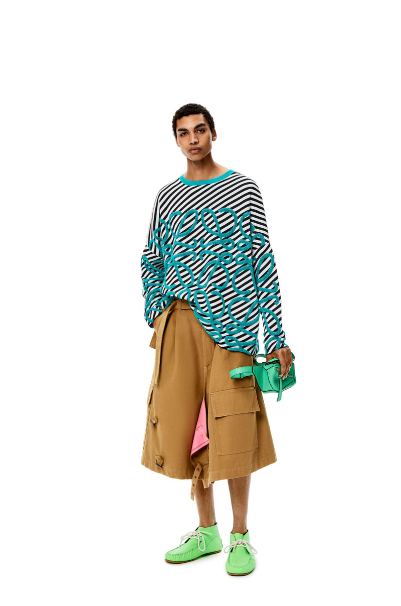 Loewe Double layer shorts in cotton outlook