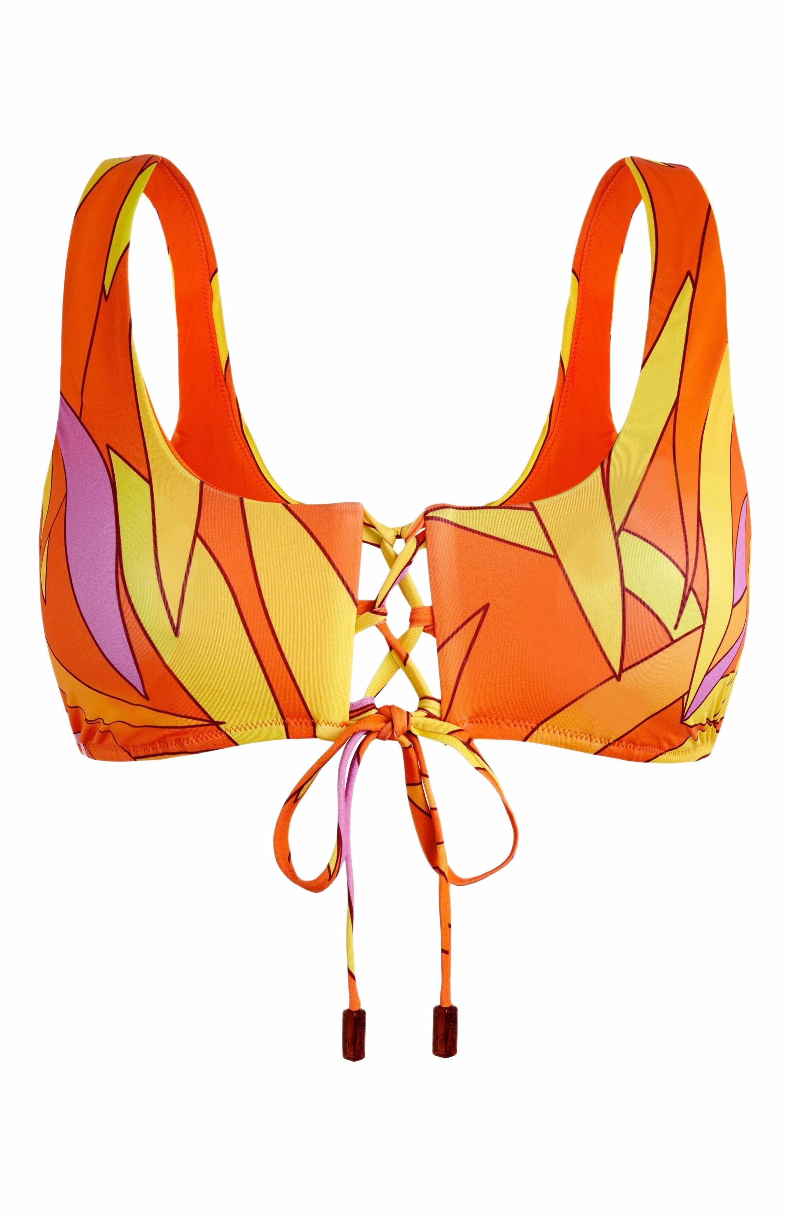 Vilebrequin Women's Madrague Bra-Style Bikini Top in Abricot at Nordstrom - 2