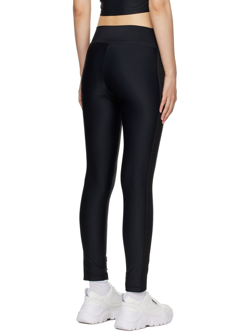 Black Side Tape Leggings 3