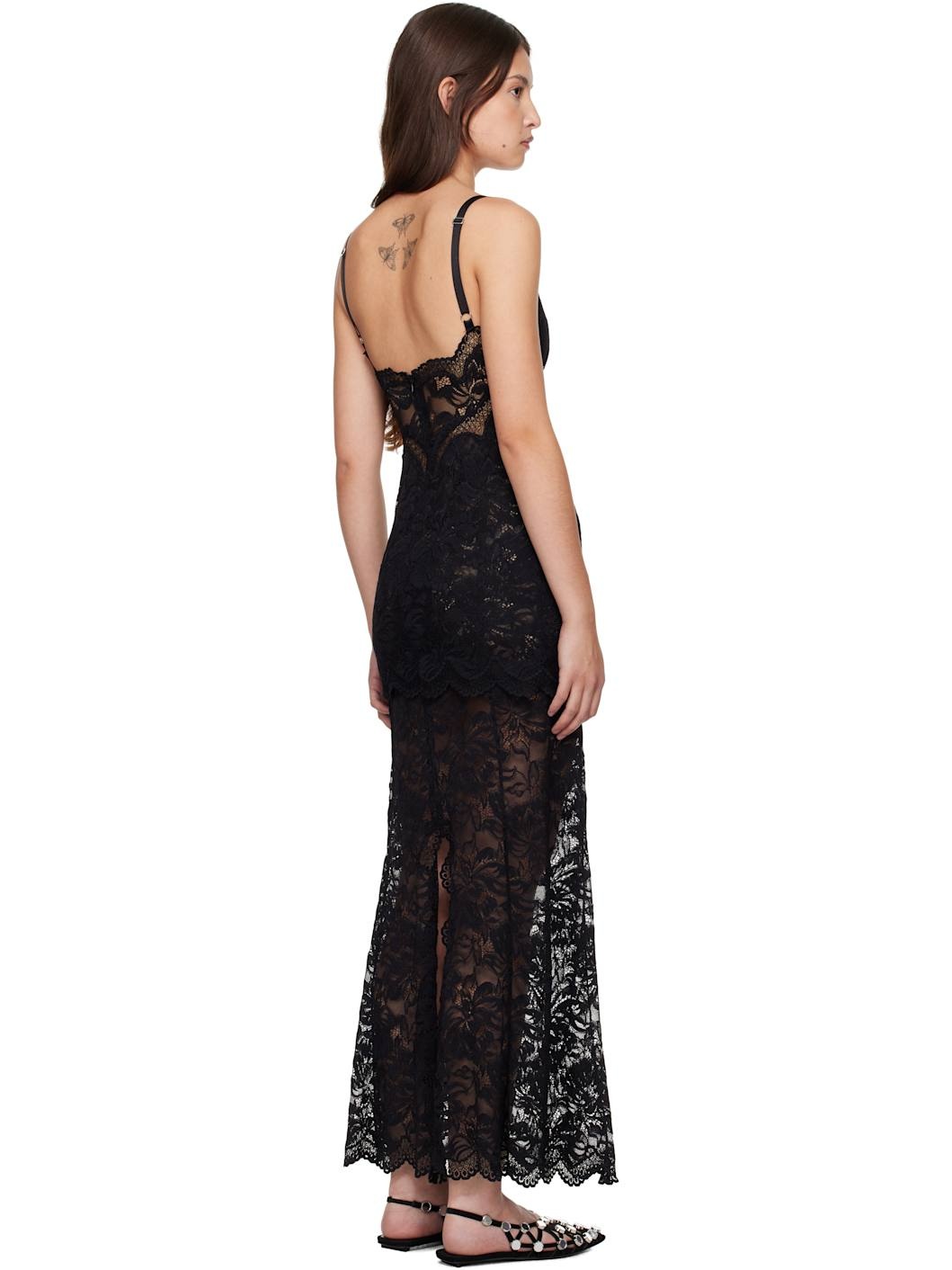 Black Long Maxi Dress - 3