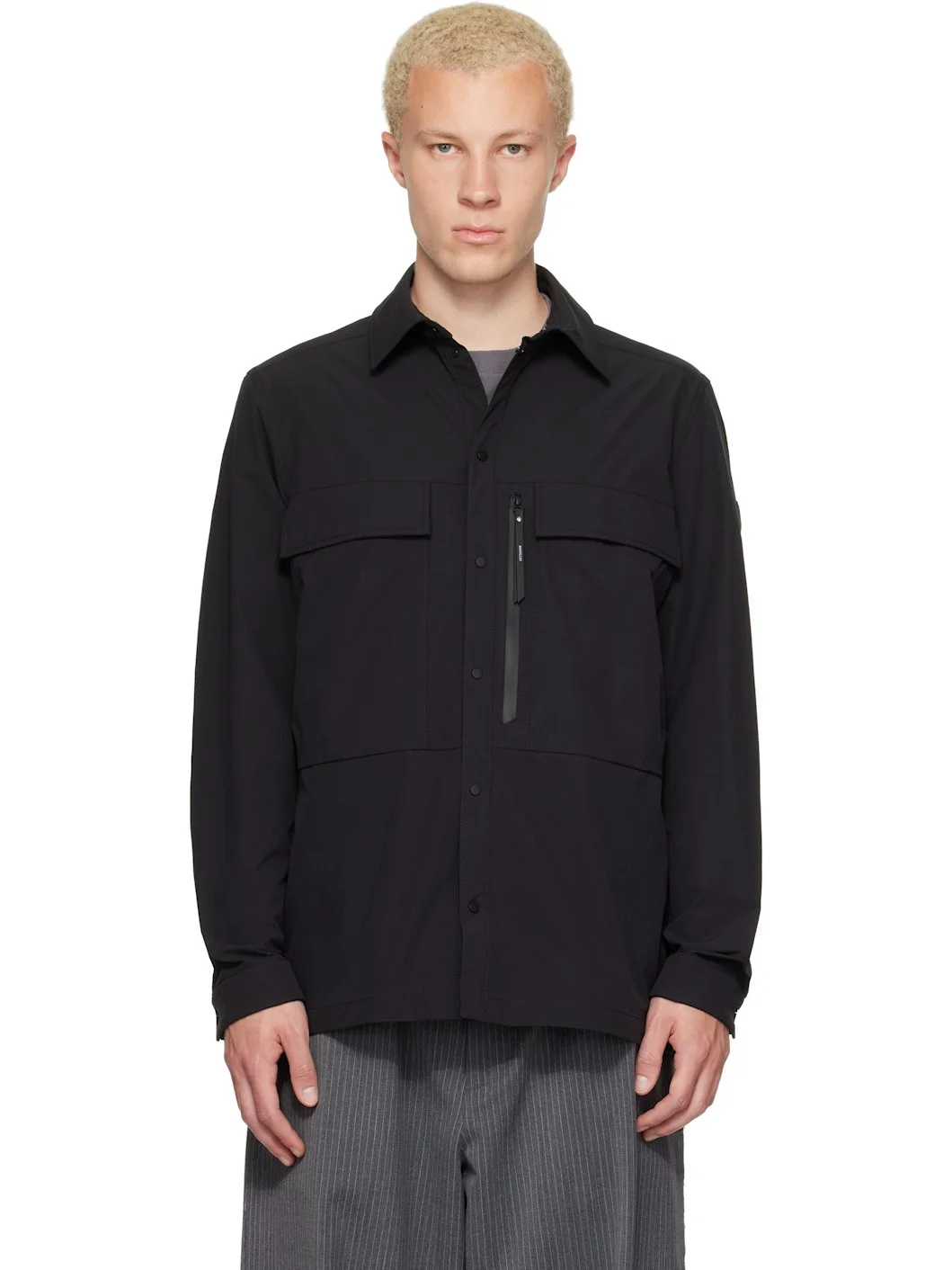 Black Ripstop Shirt - 1