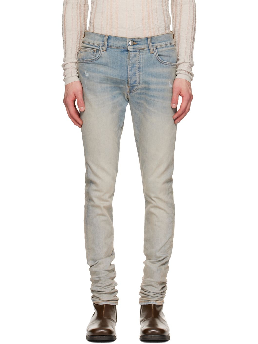 Blue Stack Jeans - 1