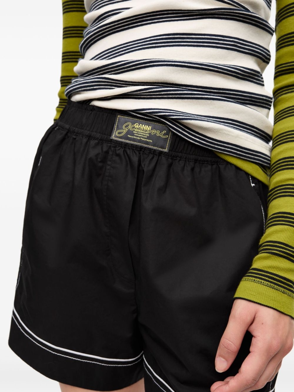 logo-patch shorts - 5