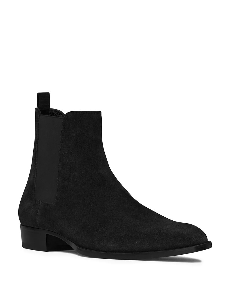SAINT LAURENT Men's Wyatt Chelsea Boots outlook