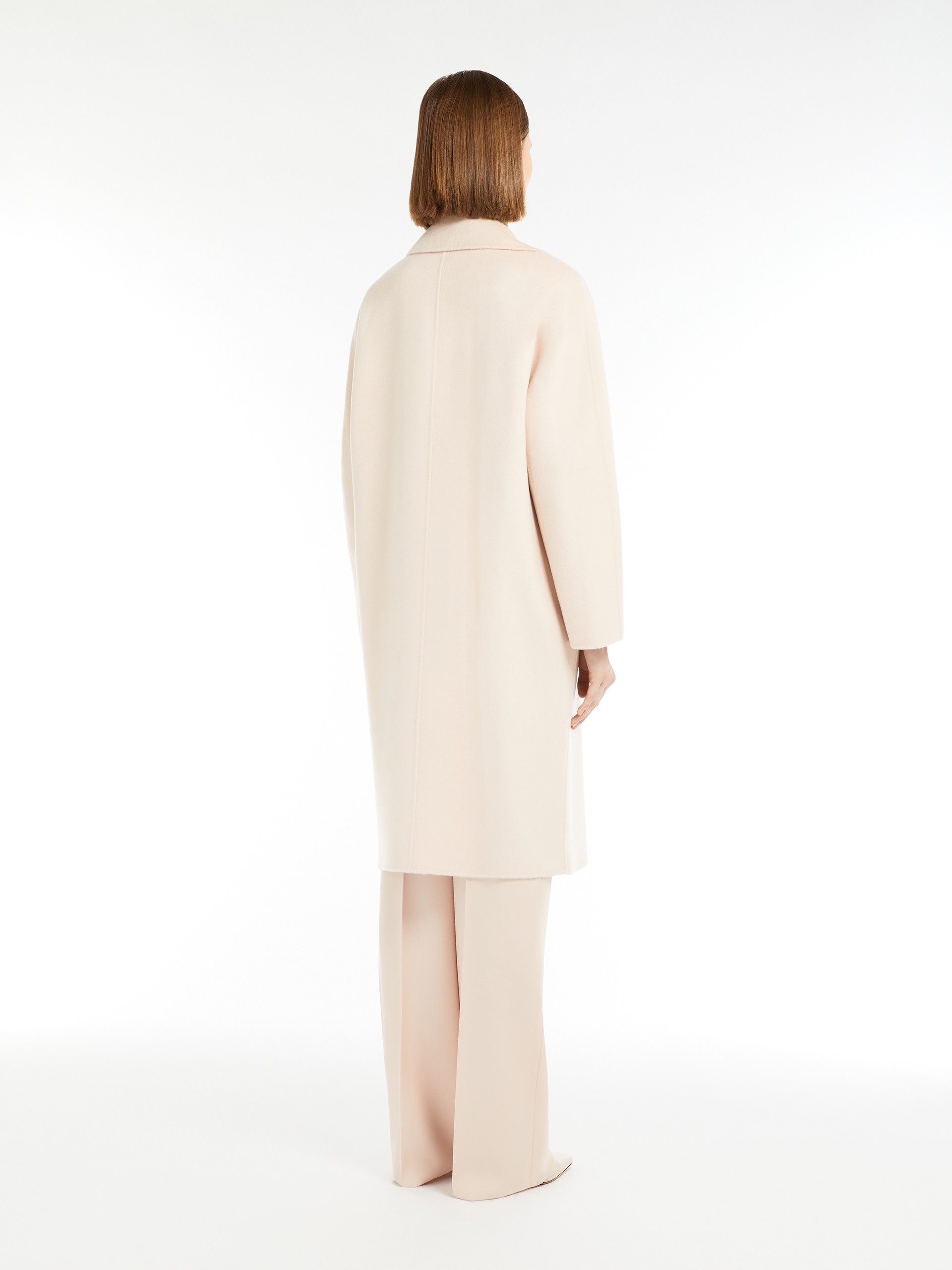 LICENZA Double-breasted wool and cashmere coat - 4