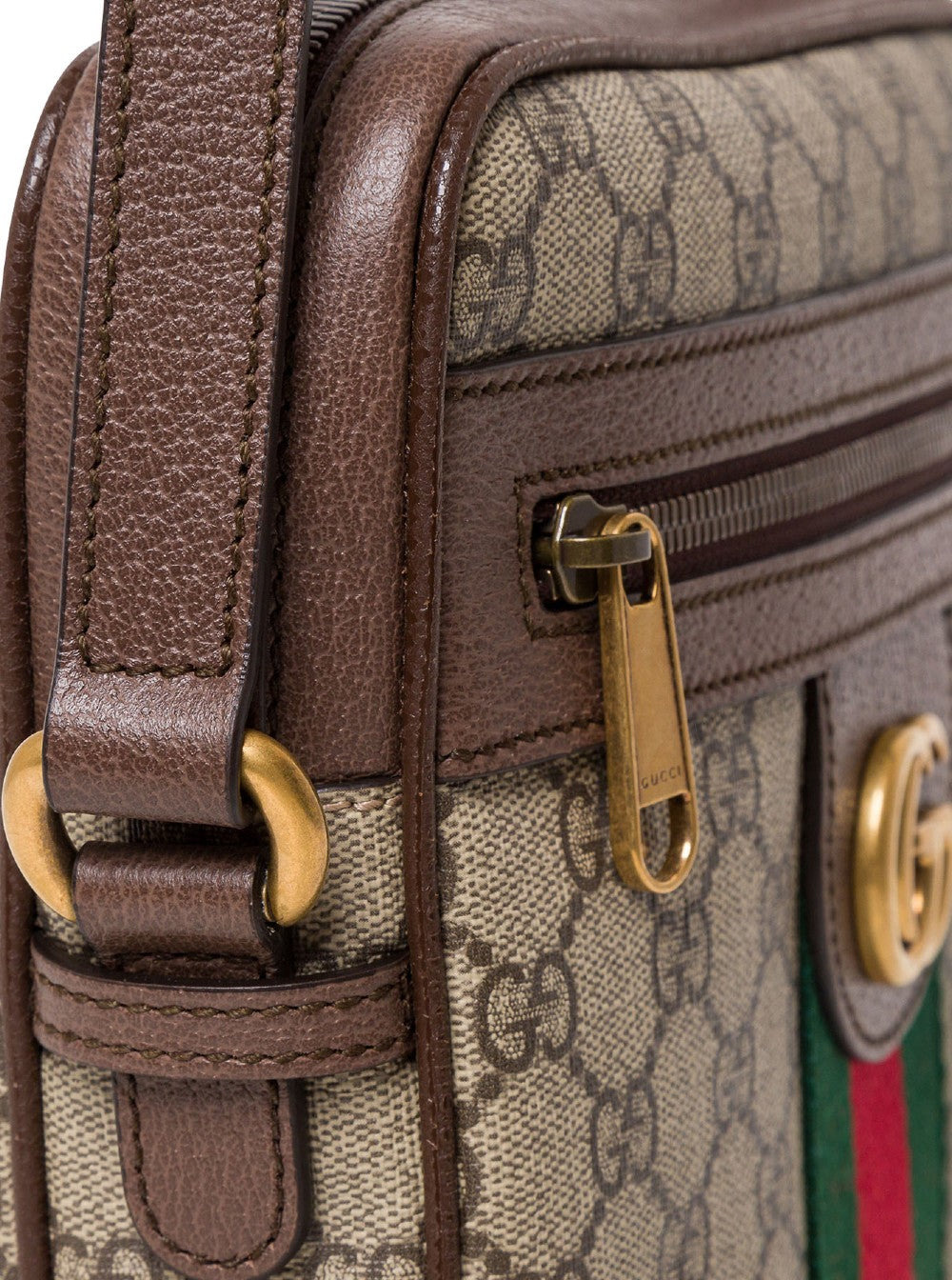 Gucci Men Gucci Man's Ophidia Messenger  Gg Supreme Fabric Crossbody Bag - 3