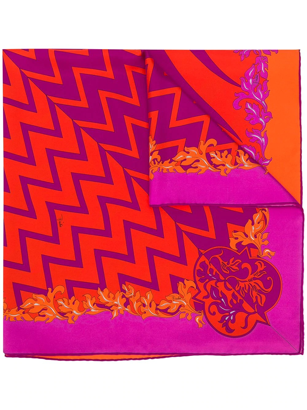 x Koché Lupa-print scarf - 1