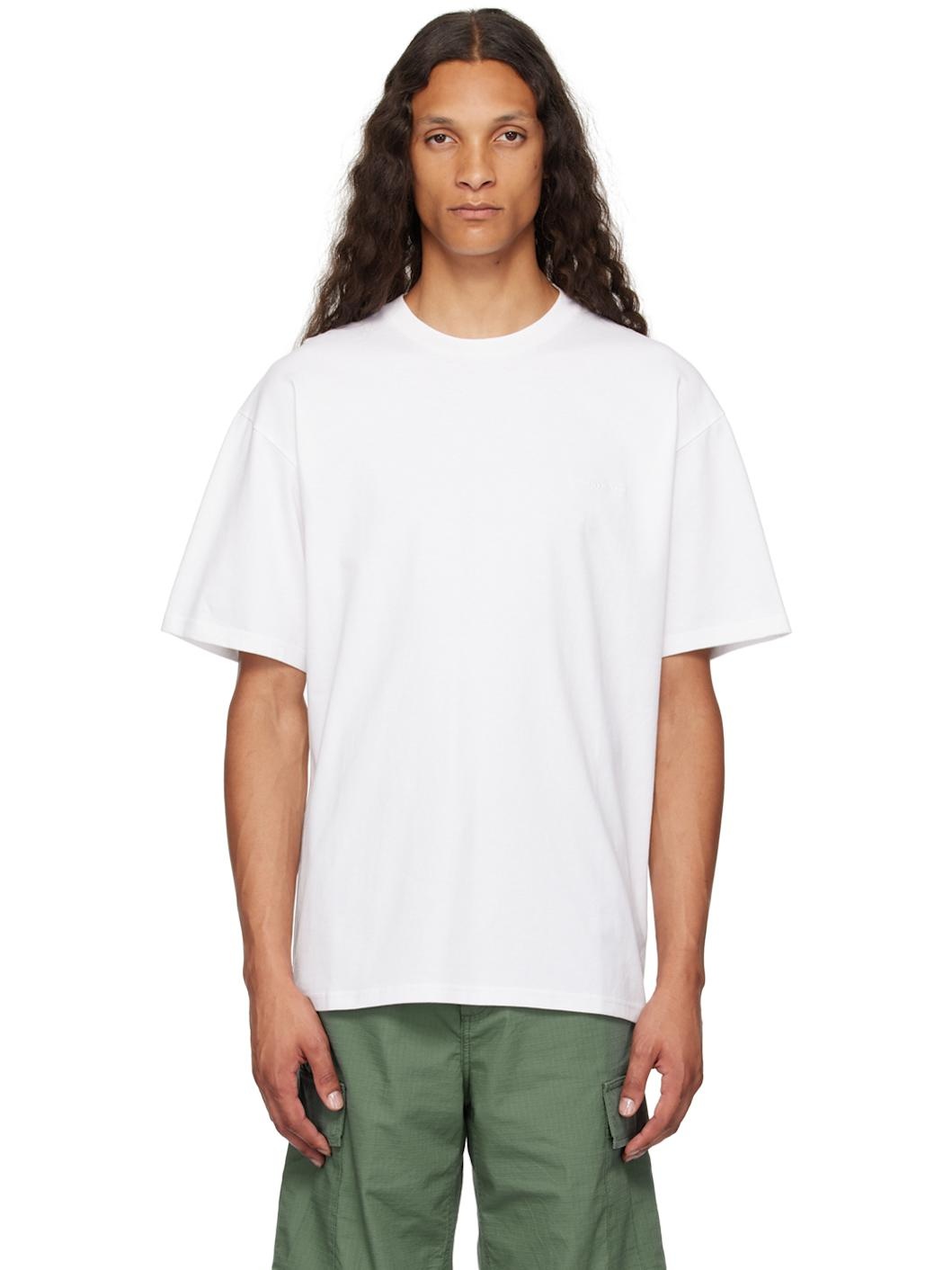 White Duster Script T-Shirt - 1