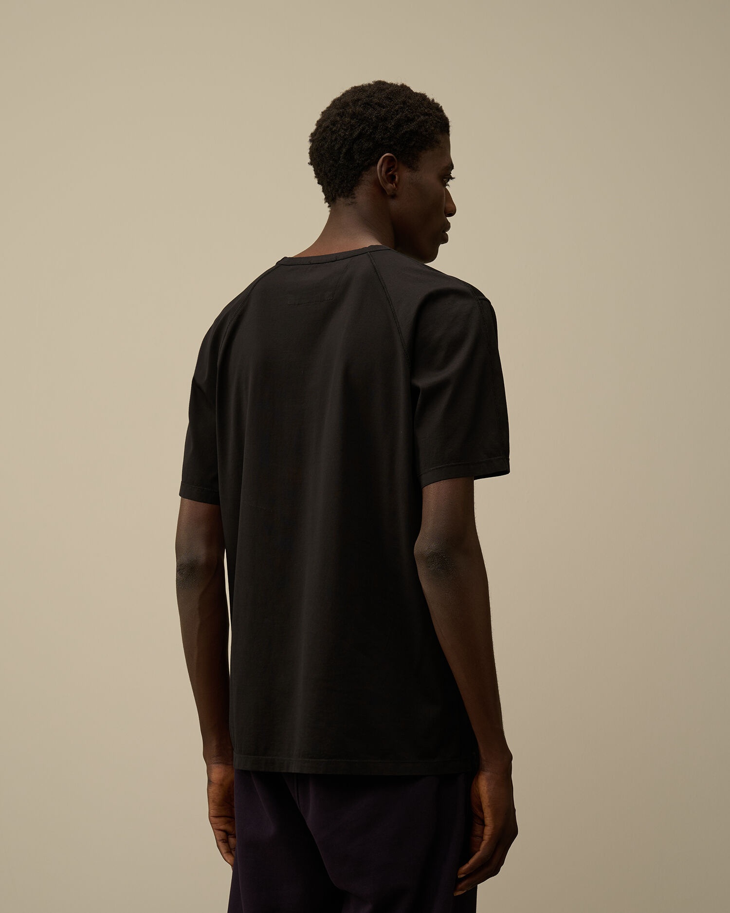 C.P. Company Mercerized 70/2 Jersey Gasato Printed Logo T