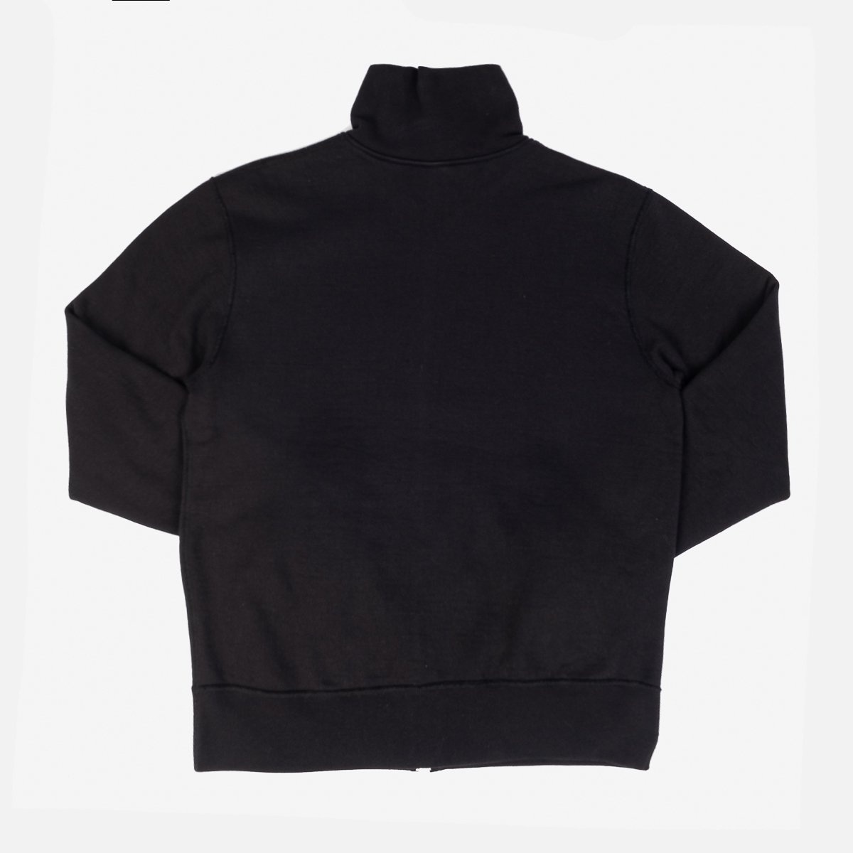 IHSW-60-BLK Printed 14oz Ultra Heavyweight Loopwheel Cotton Zip Up Sweater - Black - 5