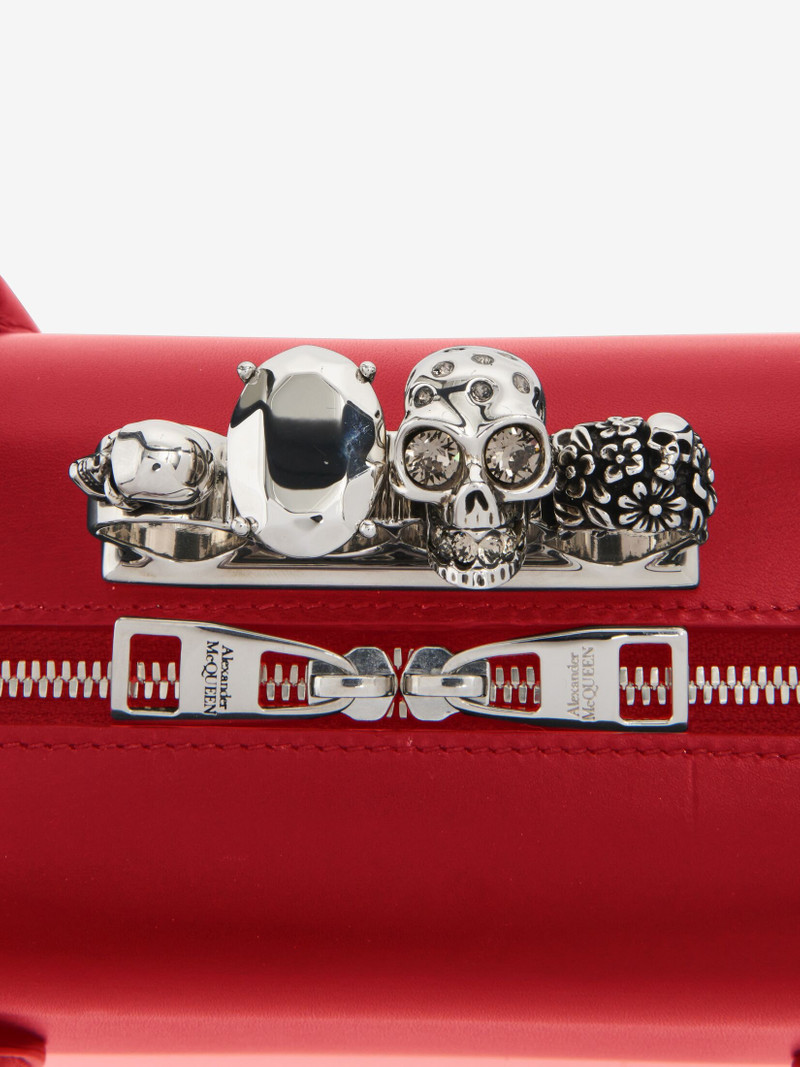 Women's The Reverse Clutch in Blood Red 5