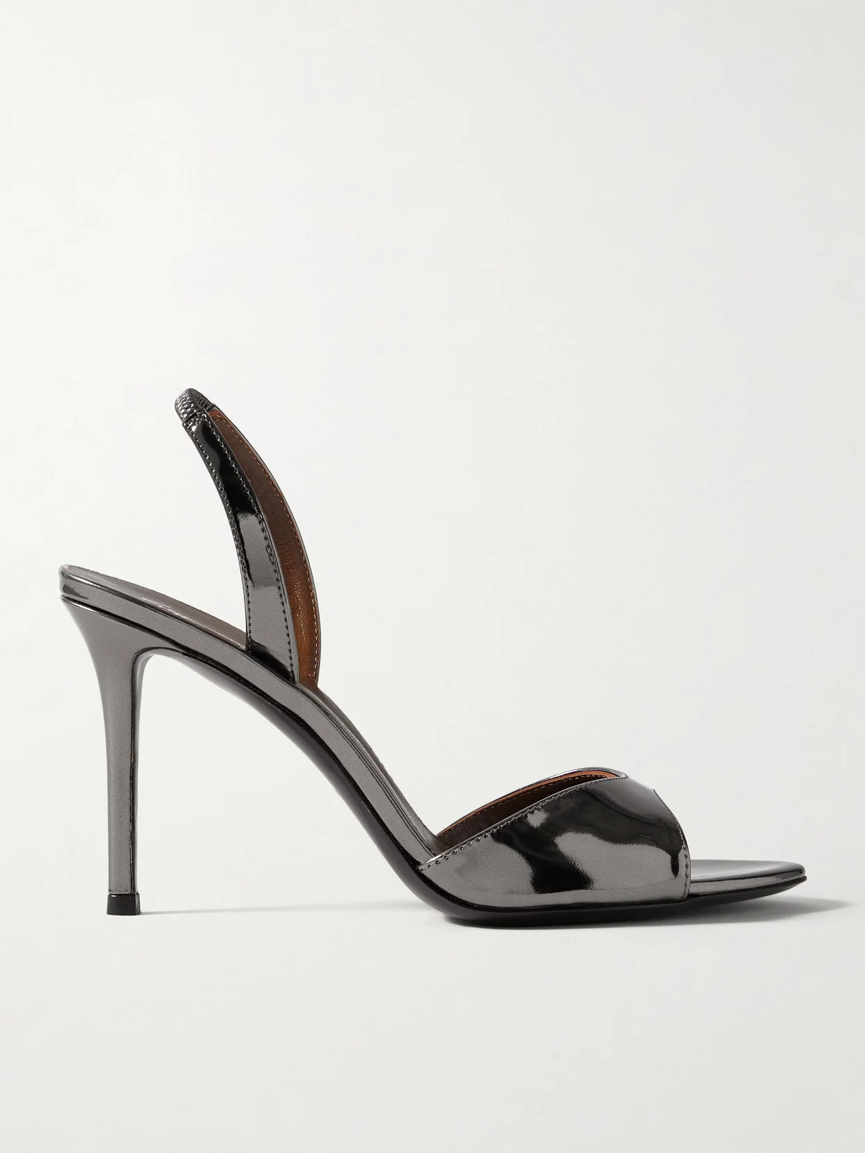 Clandestino Metallic Leather Sandals - 1