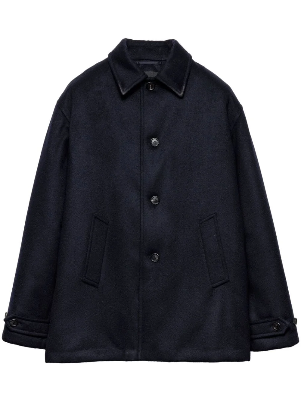 wool caban jacket - 1