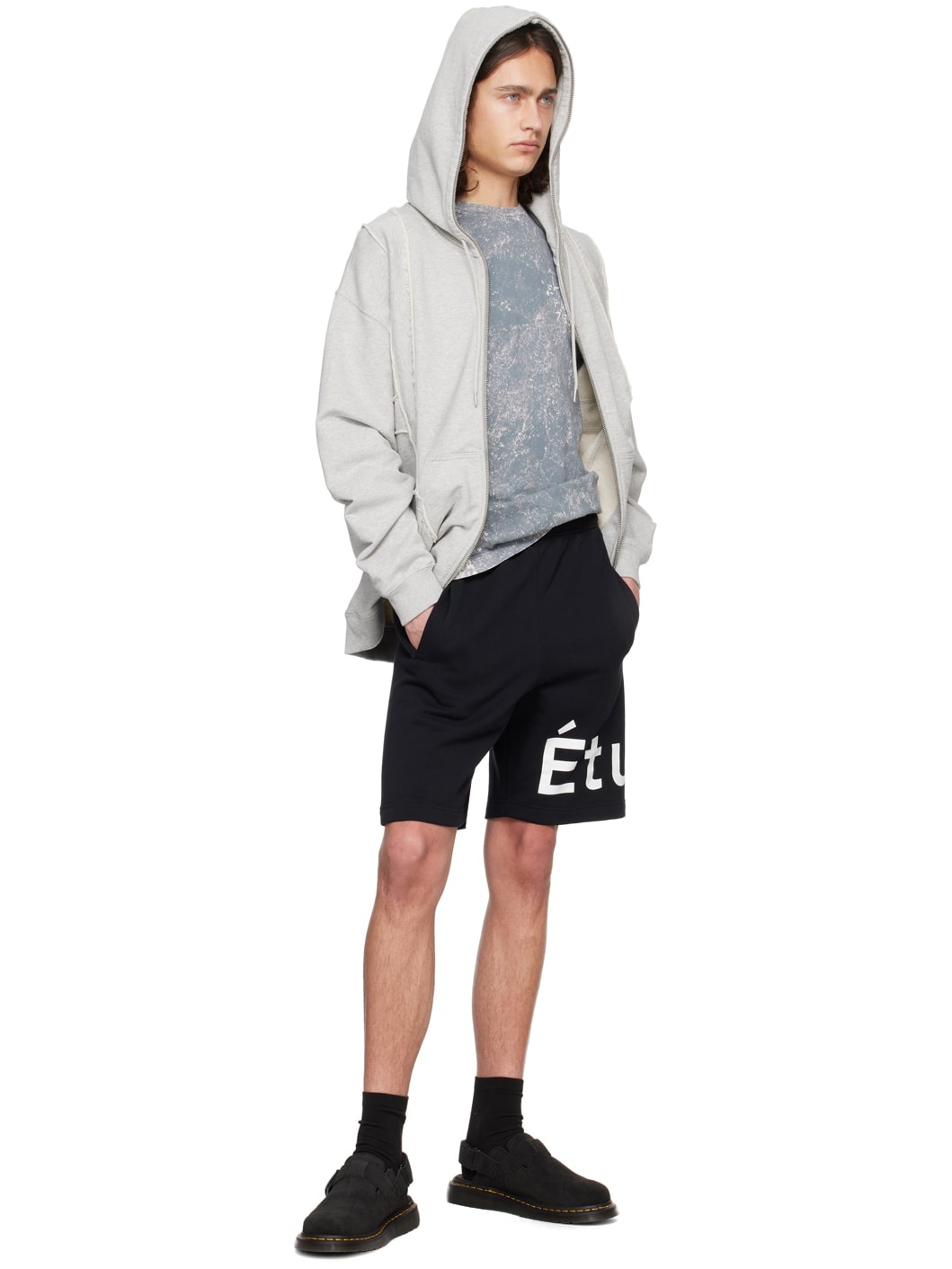 Gray Skyline Hoodie - 4